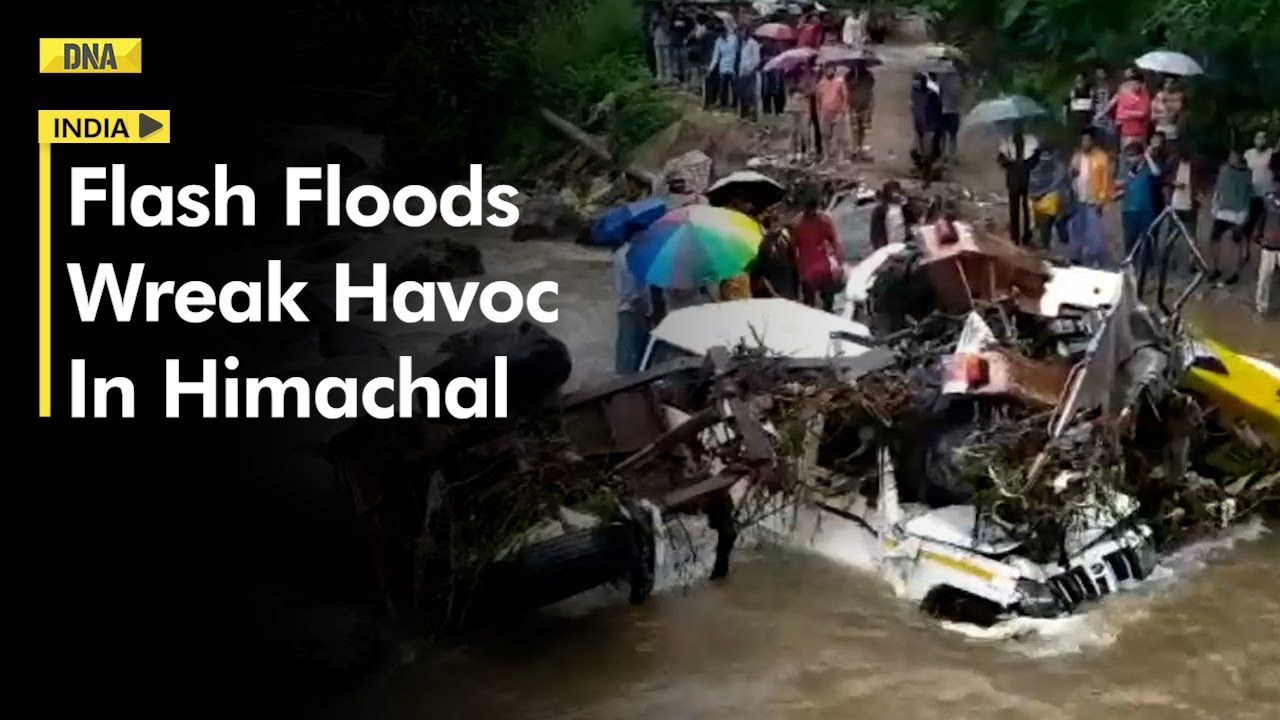 Flash floods in Himachal Pradesh leave over 200 tourists, highways blocked