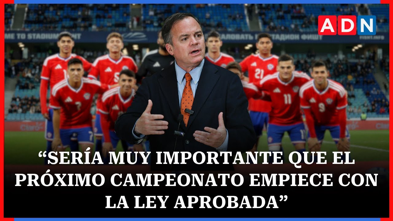 Senador Mat&iacute;as Walker se refiere a la reforma al f&uacute;tbol chileno