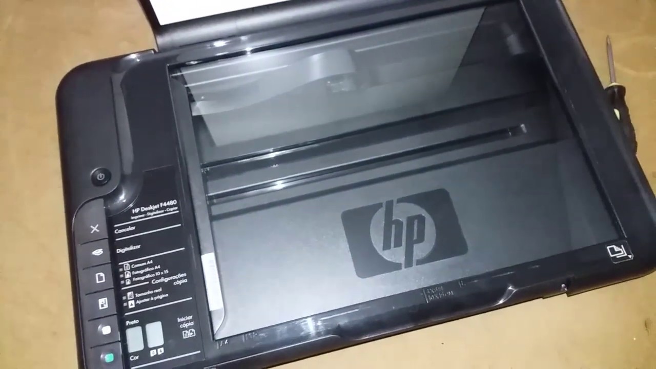 Impressora HP Deskjet F4480 - Manutenção, Limpeza (principais pontos)