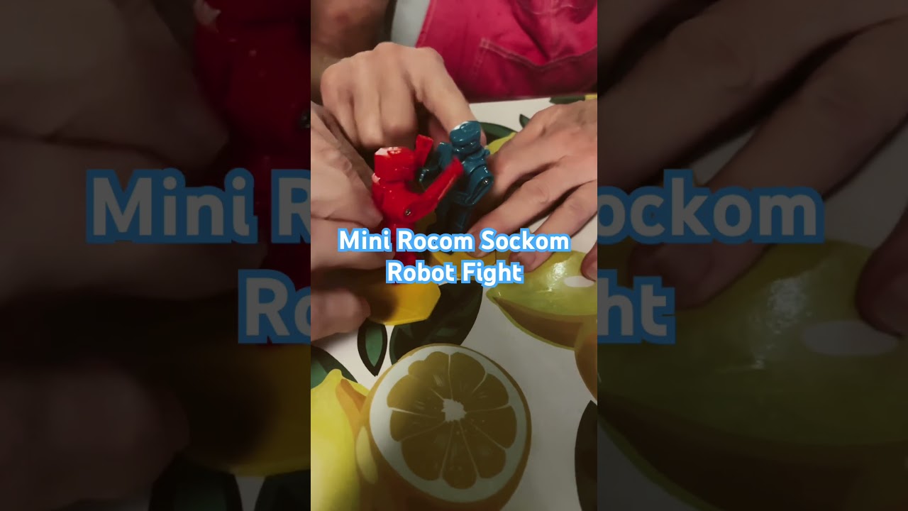 Mini Rocom Sockom Robot Fight