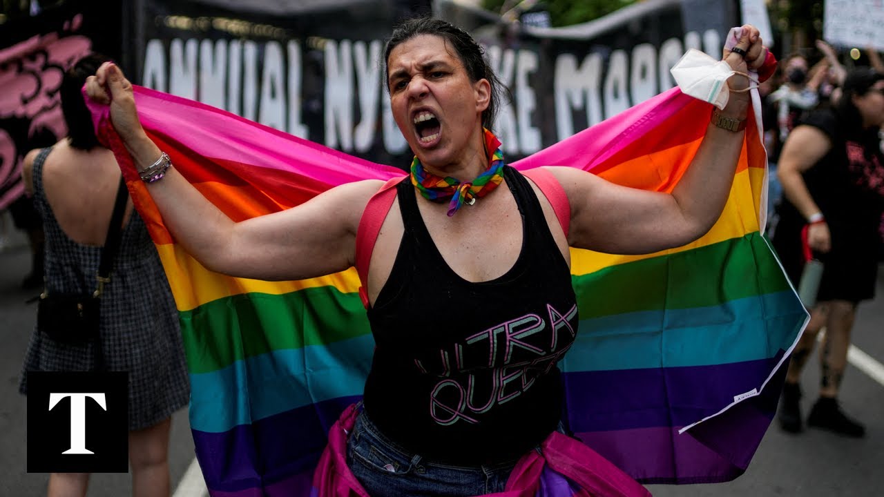 LIVE: New Yorkers Gather For Annual NYC Pride March