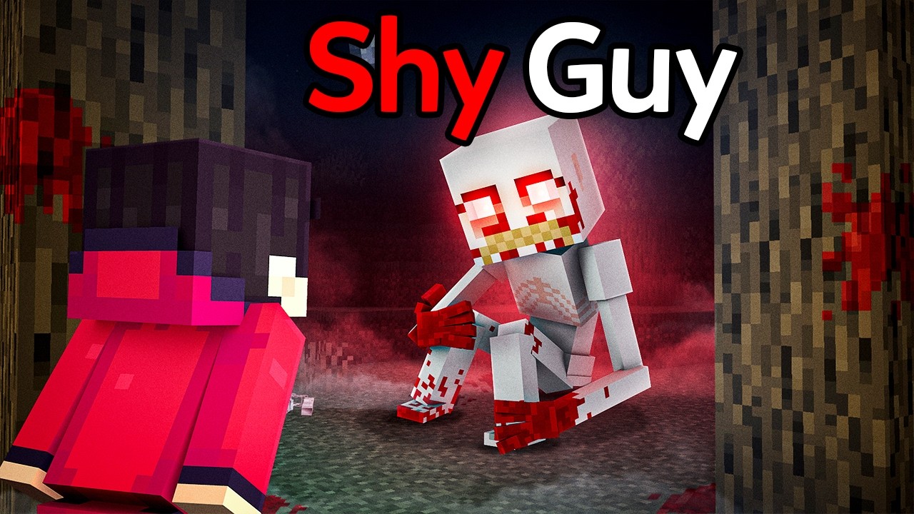 I Survived The SHY GUY in Minecraft..