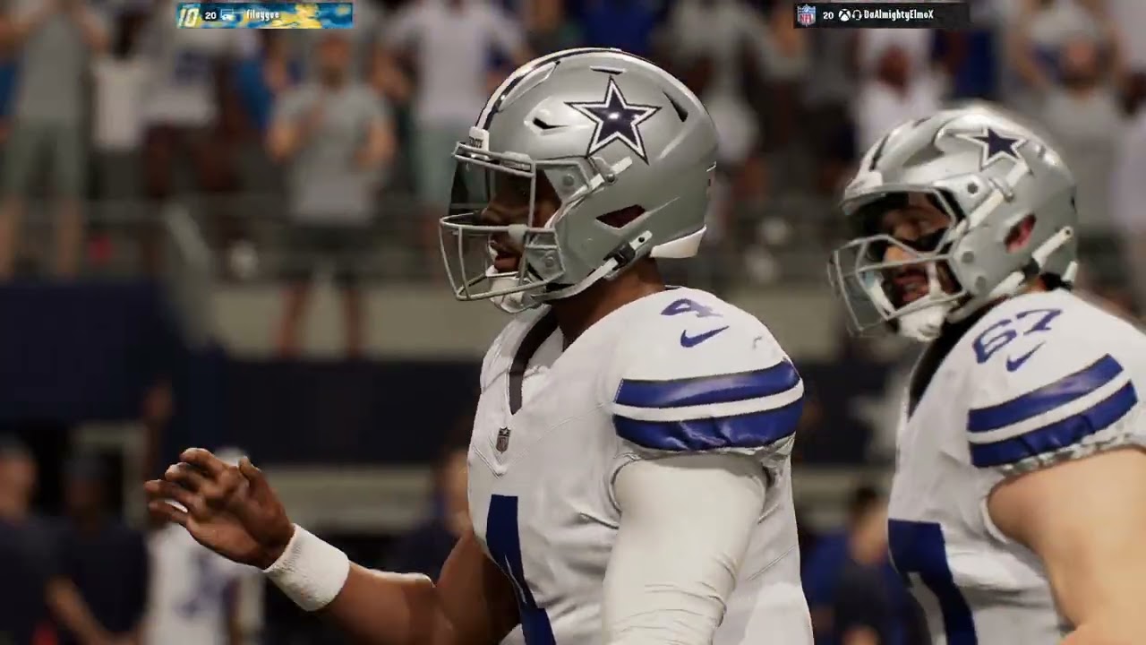 Insane finish | Cowboys vs Chargers Play Now Online (No Commentary)