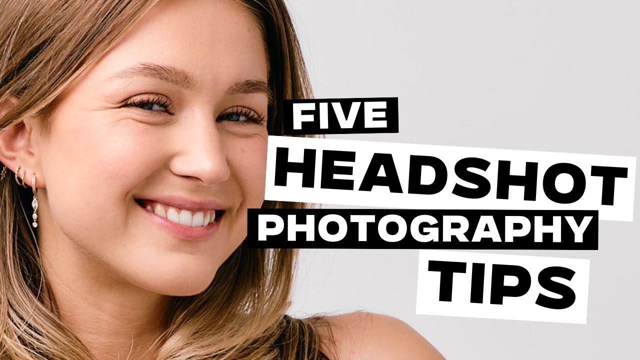 Five Headshot Photography Tips and Posing Prompts