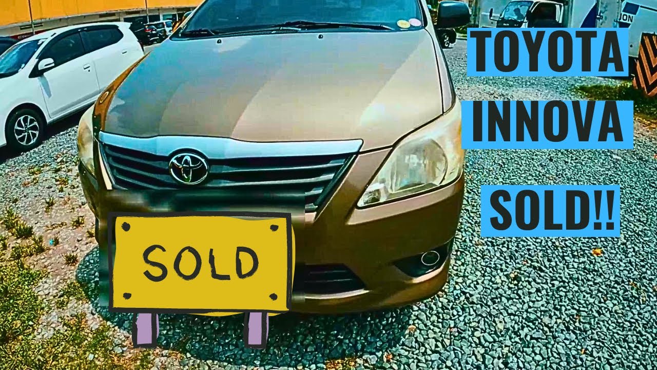 Toyota Innova 2013 E Manual Diesel - Sold!