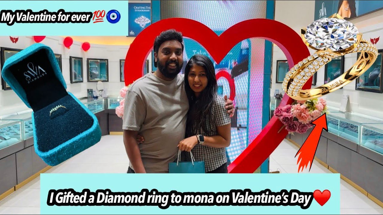 I gifted mona Diamond ring on Valentine's Day ❤️, she got surprised😁#johnvlogs #comedy #funny #love