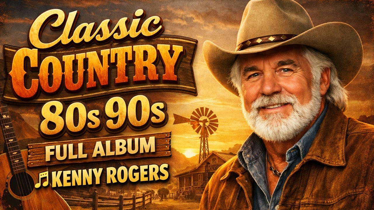 Kenny Rogers Greatest Hits ⭐ Timeless Classic Country Songs | Full Playlist