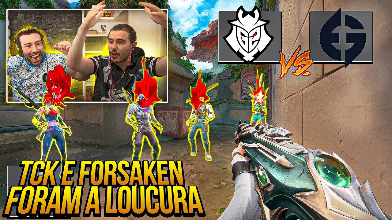 TCK e FORSAKEN FORAM A LOUCURA com a EG DANDO GAP na G2! (Melhores Momentos) G2 x EG