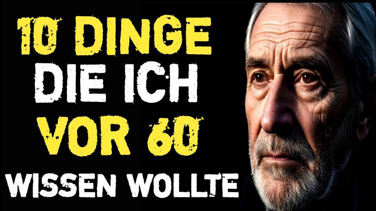 10 Lebenslektionen, DIE ich gerne vor meinem 60. Geburtstag gekannt hätte
