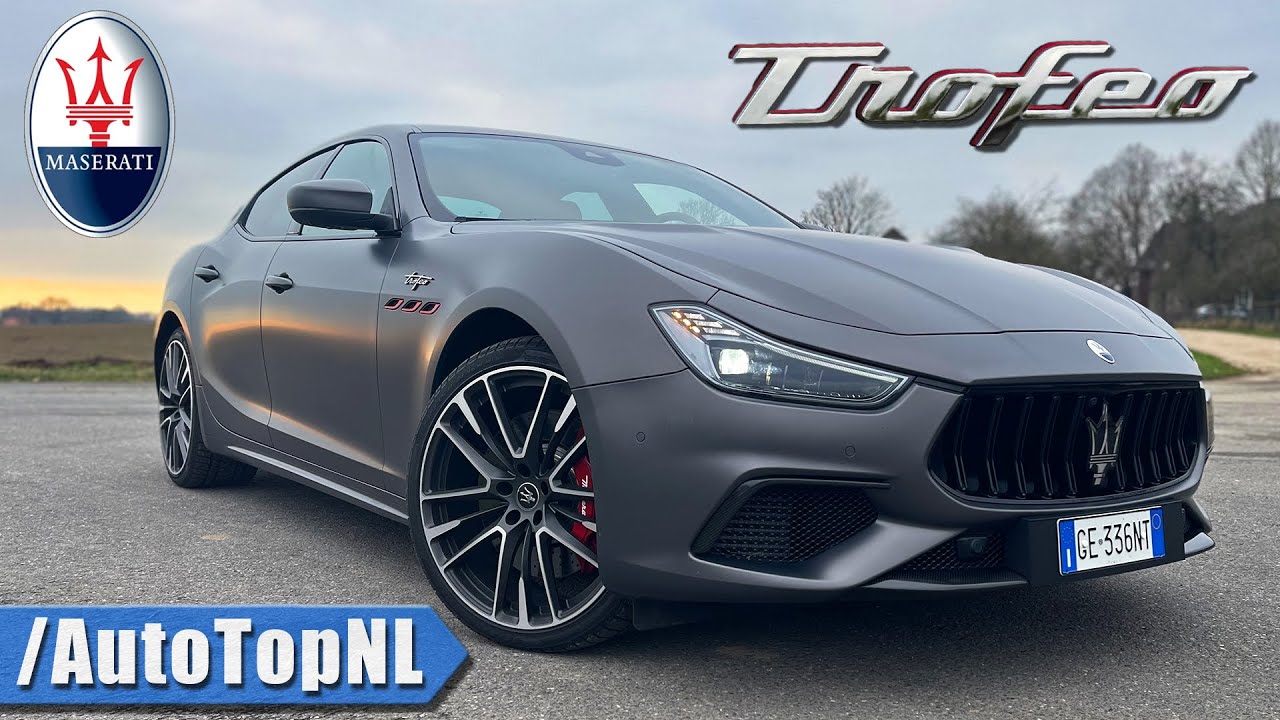 Maserati Ghibli TROFEO V8 | POV REVIEW on AUTOBAHN by AutoTopNL