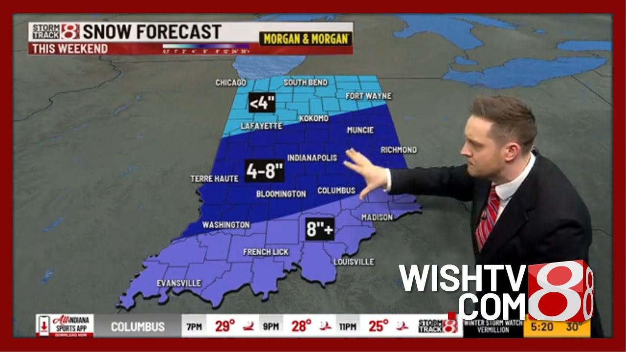 Jan. 22 | Evening forecast with Meteorologist Drew Narsutis