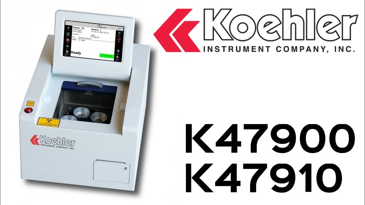 K47900, K47910 - Benchtop EDXRF Elemental Analyzer (Operational Video) [English]