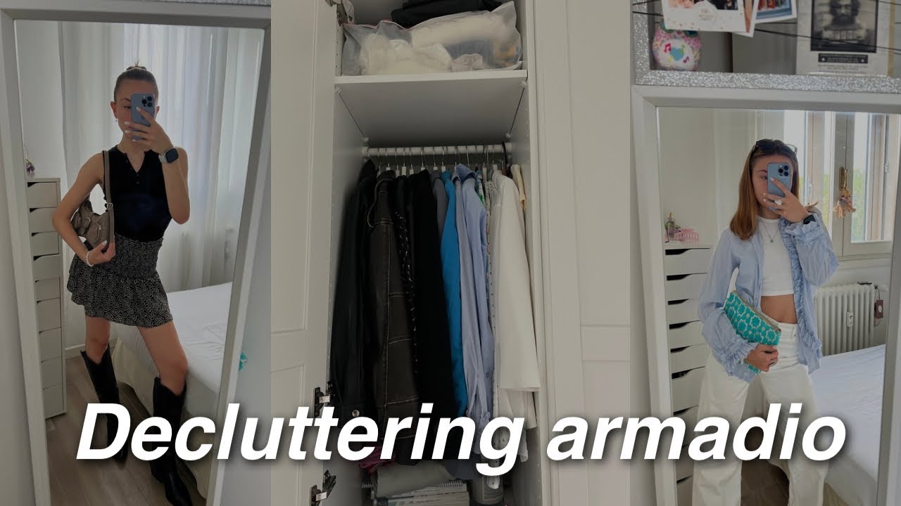 DECLUTTERING ARMADIO | parte 2 - top e t-shirt