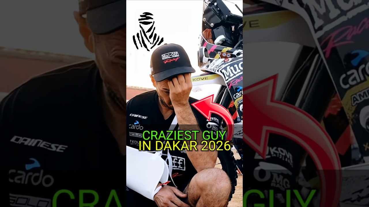 This Guy is Crazy 😂 Dakar 2026 