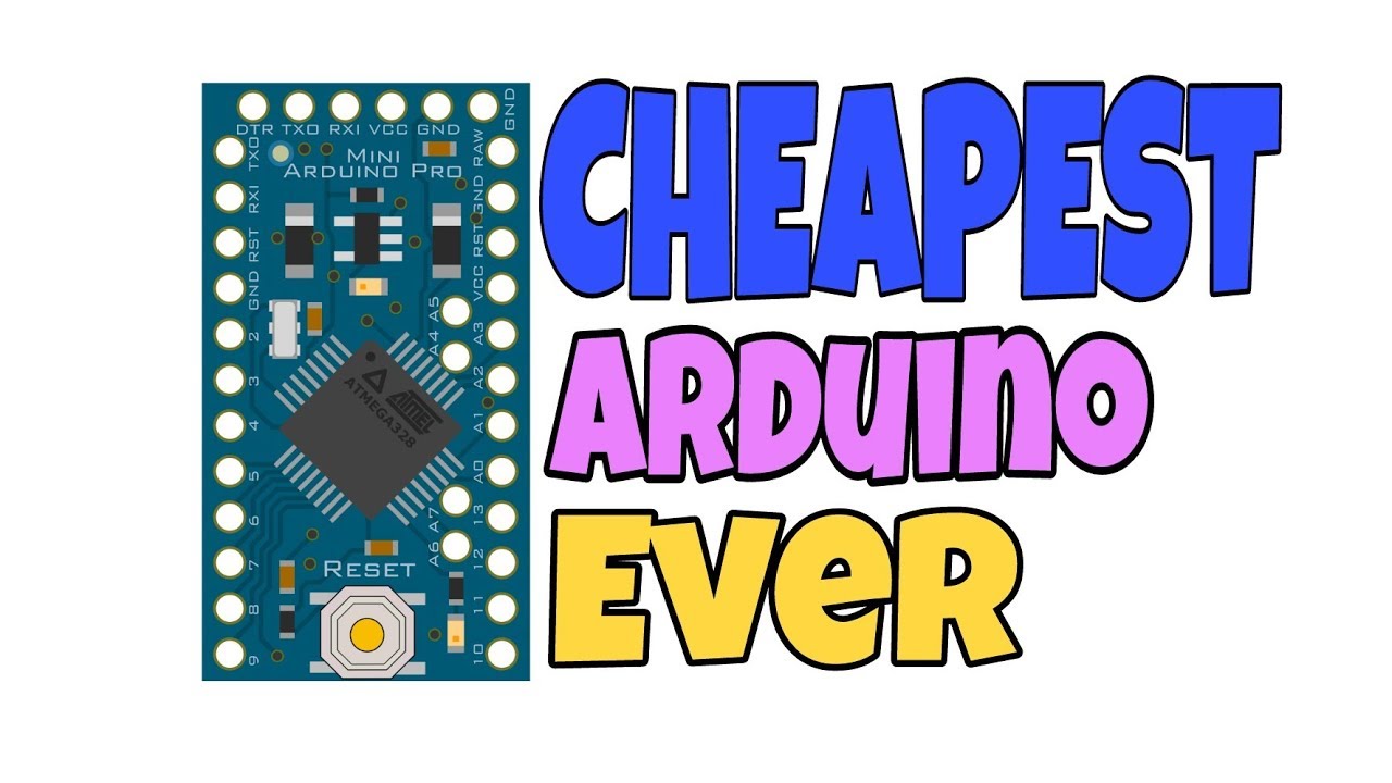 Cheapest arduino || arduino pro mini || smallest arduino || arduino neno || programming || vishal