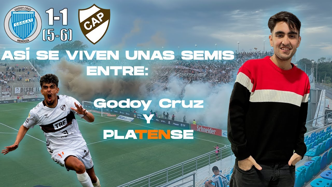 ASÍ SE VIVEN UNAS SEMIS DE COPA DE LA LIGA ENTRE PLATENSE Y GODOY CRUZ! | Vlog desde San Nicolás