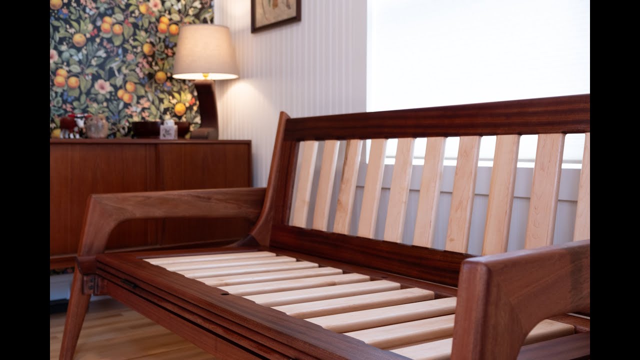 Mid Century Modern Inspired Foldout Sofa Bed - Instructions