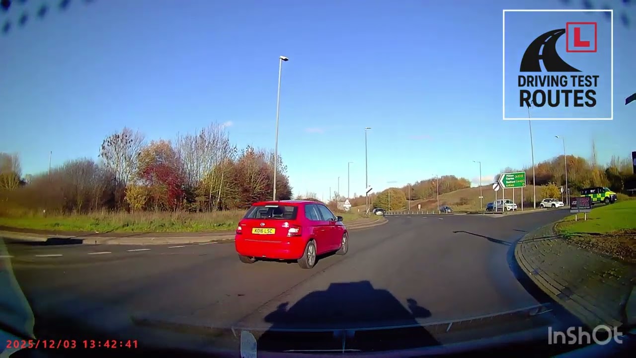 Leighton Buzzard Driving Test Route 2 - Actual Driving Test 