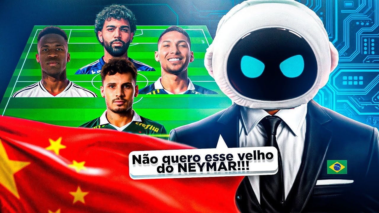 COPA do MUNDO mas a IA CHINESA convoca a SELEÇÃO