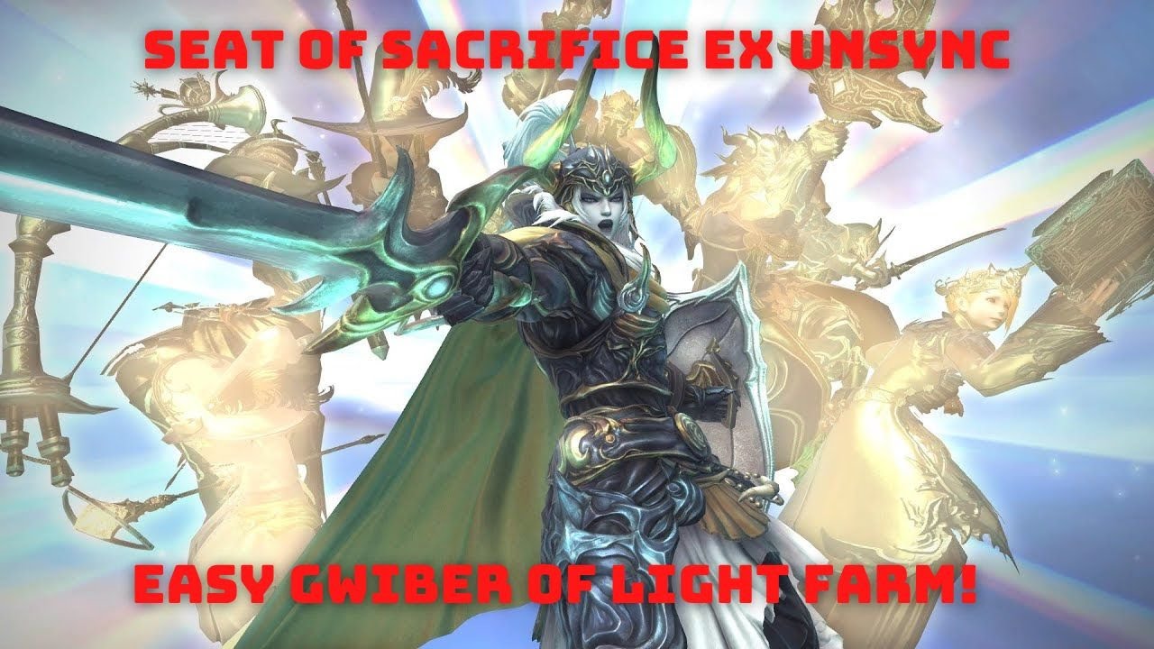 Seat Of Sacrifice EX Is EASY Now! Unsync Black Mage POV