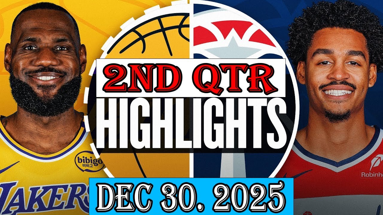 Washington Wizards vs Los Angeles Lakers 2nd Qtr Jan 30.2026 Highlights | NBA hightlight