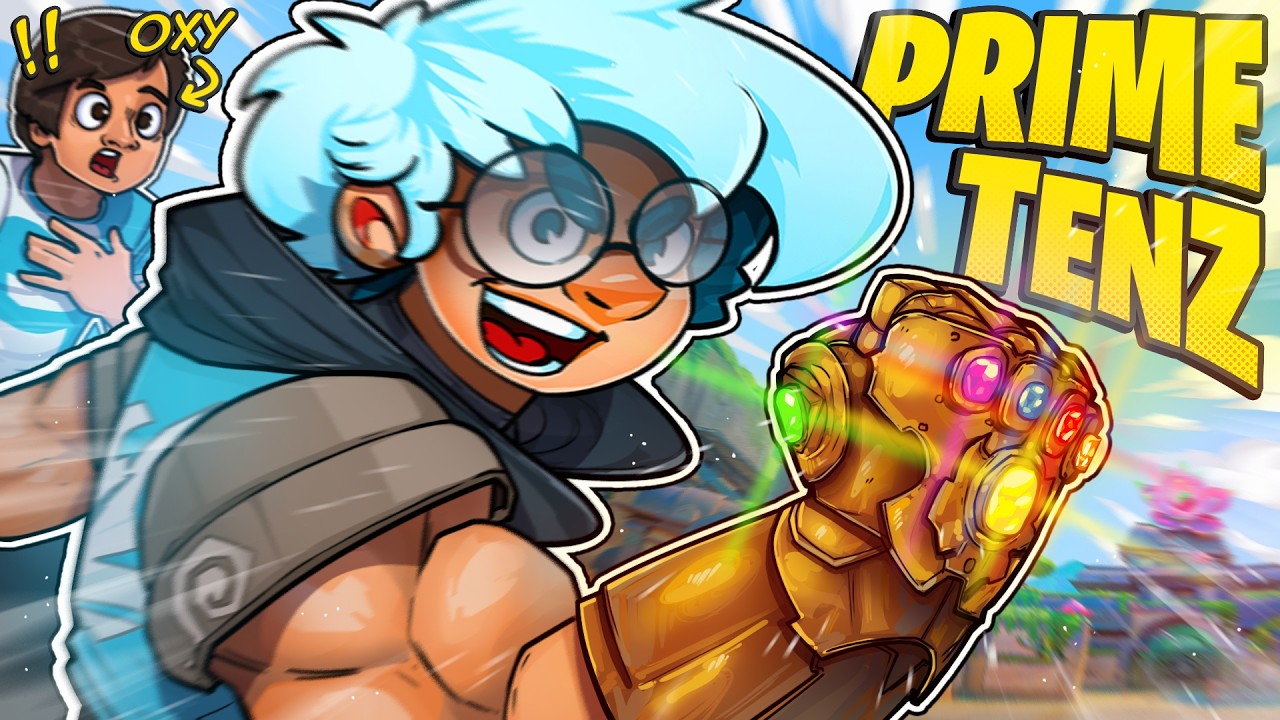 I TURNED INTO PRIME THANOS IN RADIANT !!! | TenZ ft. Oxy