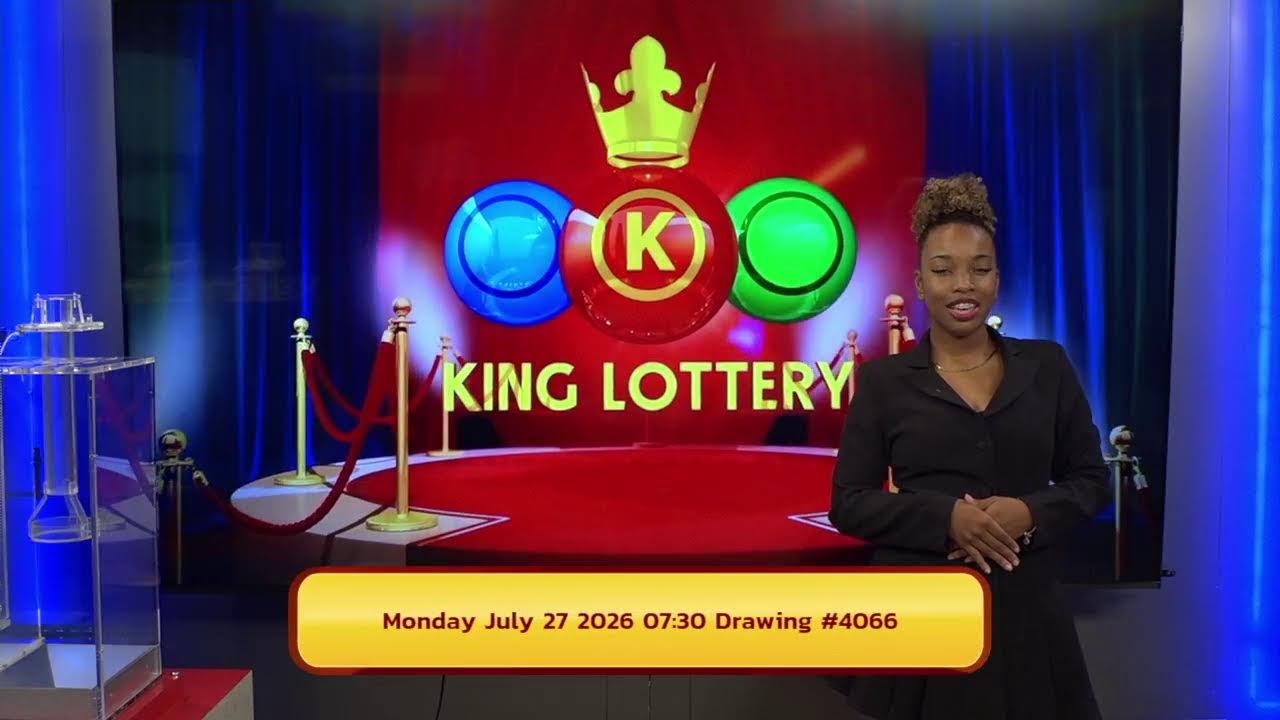 King Lottery SXM EN VIVO │ Resultados Lunes 27 De Julio 2026 - 07:30PM