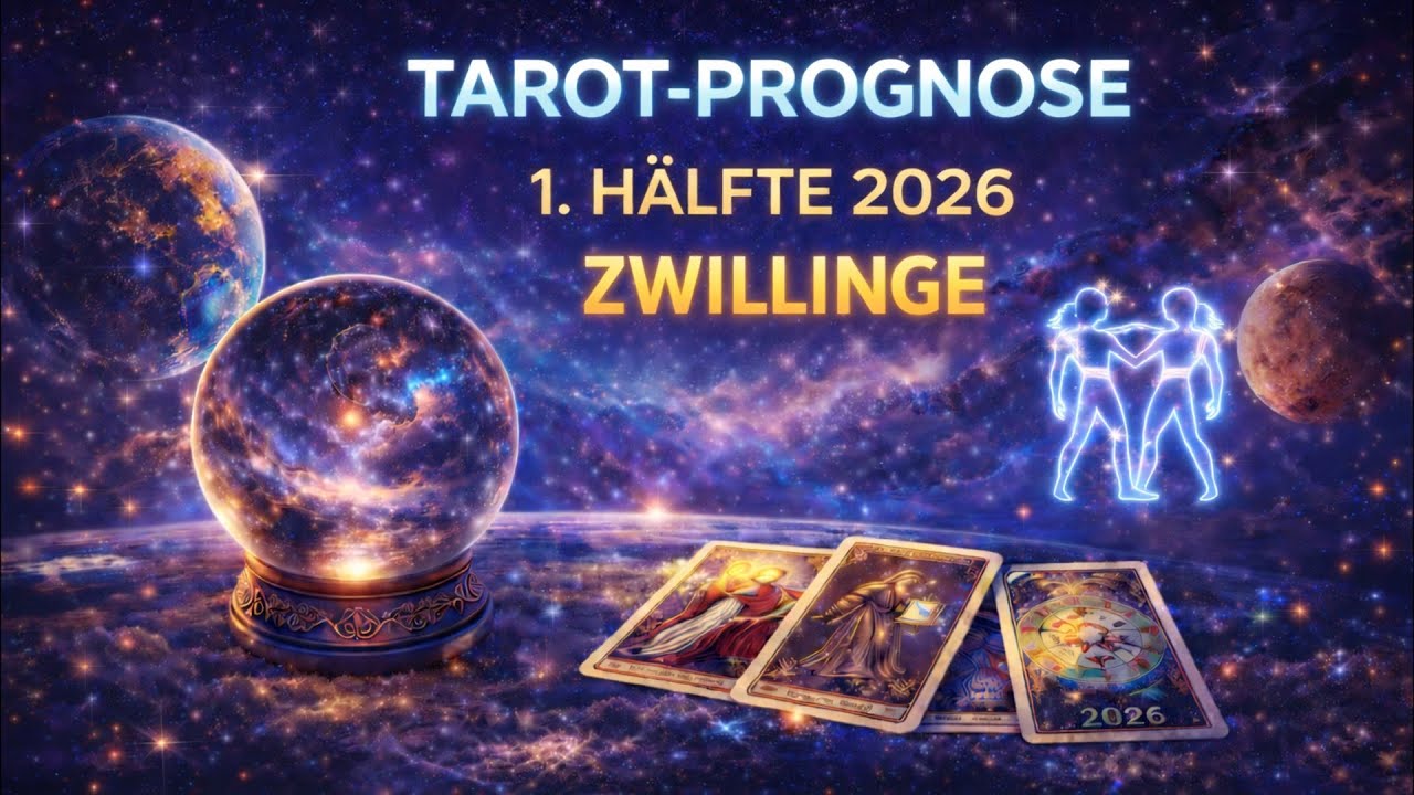 🌟✨ Zwillinge – Tarot-Prognose für das erste Halbjahr 2026 ✨🌟