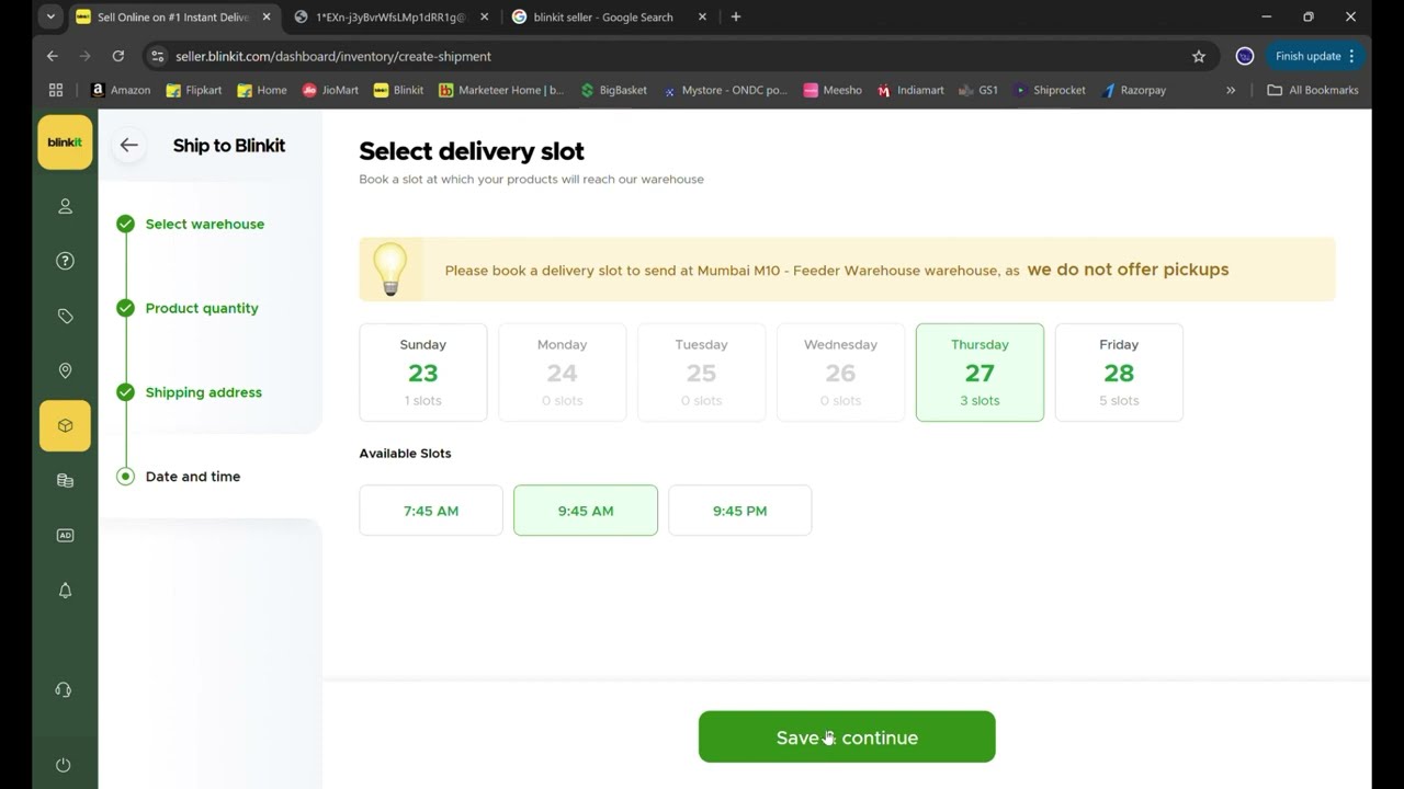 How to Ship Stock to Blinkit Warehouse?Step-by-Step Process Explained|Inventory, STO & Invoice