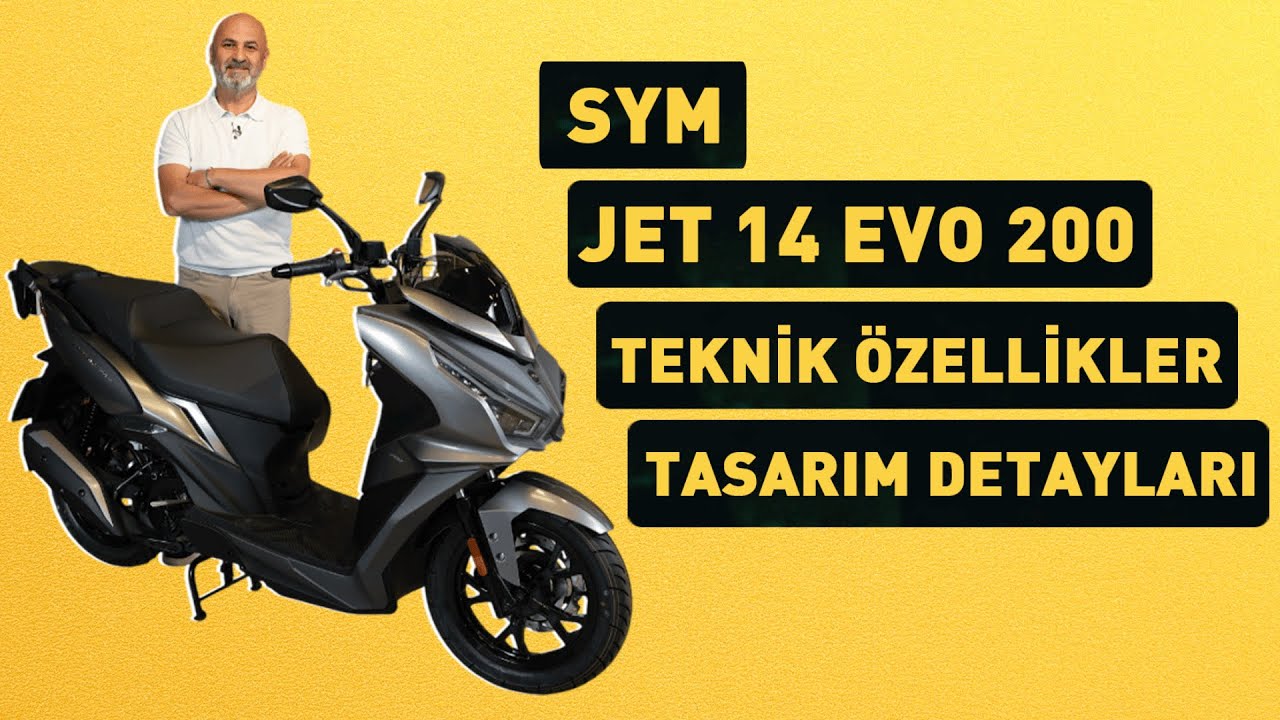 SYM Jet 14 EVO Plus | Performans, Konfor ve Tasarım Bir Arada!