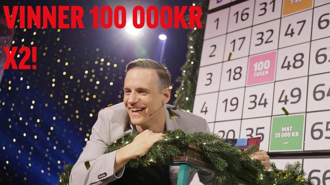 Storvinst tack vare dubbellotten!