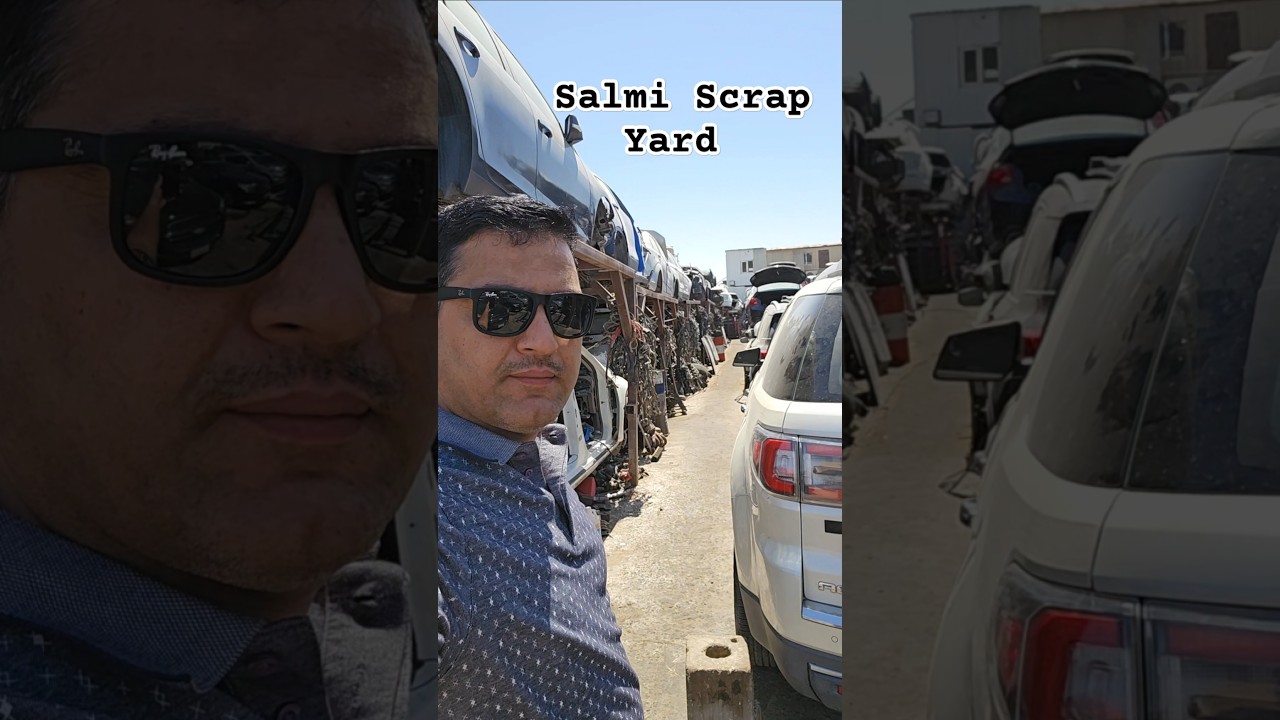 Salmi Scrap Yard Kuwait #salmiscrapyard #kuwait #usedcars