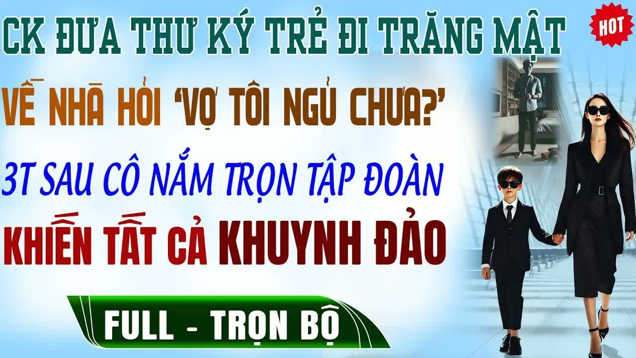 Sau khi bỏ vợ con để chạy theo nhân tình, người chồng quay lại hỏi vợ đã ngủ chưa, không ngờ cái k
