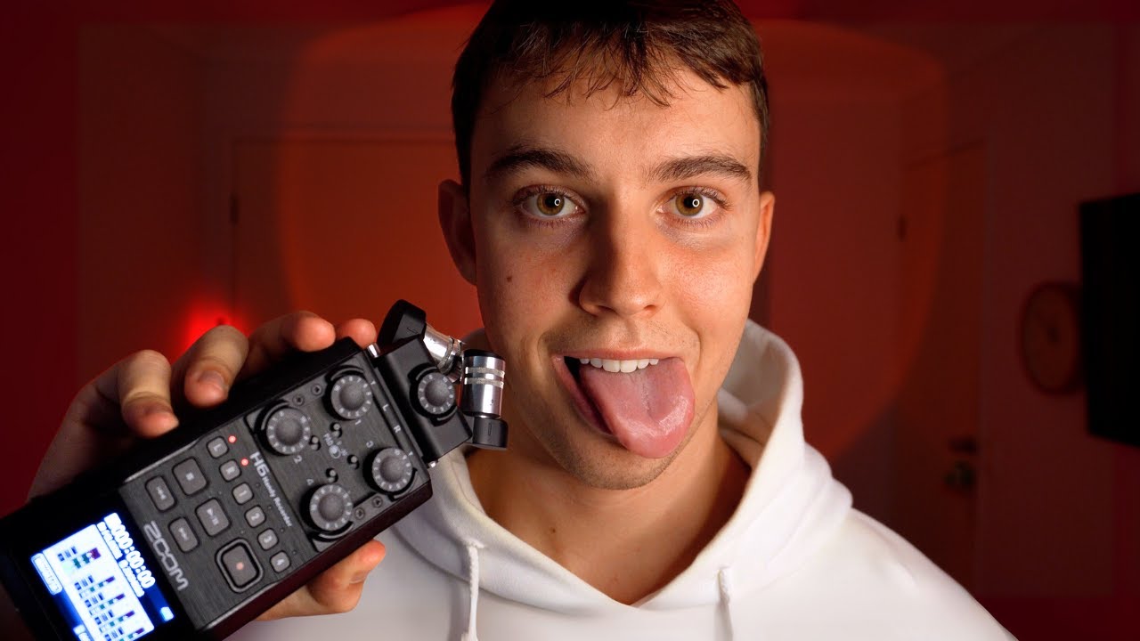 ASMR slooow sticky Mouth Sounds (part 2)