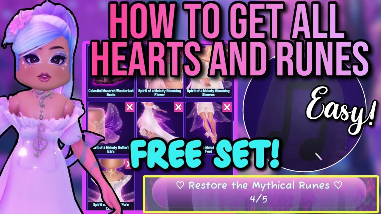 *EASY* HOW TO COMPLETE CELESTIA QUEST TO GET A FREE SET| Roblox Astro Renaissance Hearts and Runes