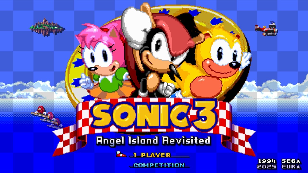 Sonic 3 A.I.R: JUWL Characters (Initial Release) ✪ 100% Playthrough (1080p/60fps)