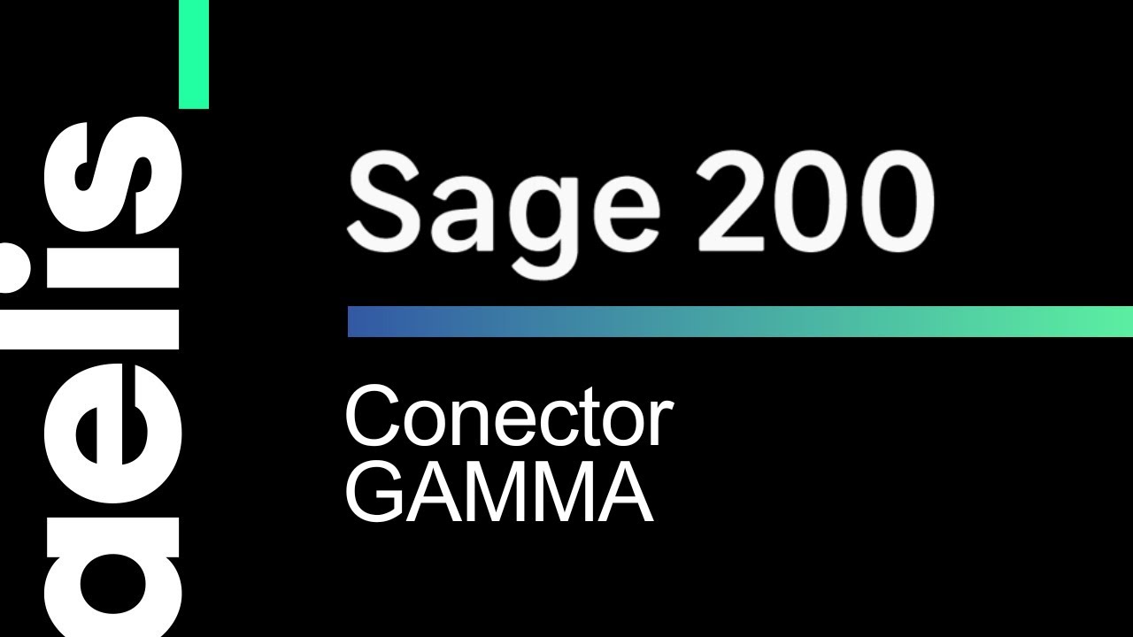 Demo Conector GAMMA con Sage 200