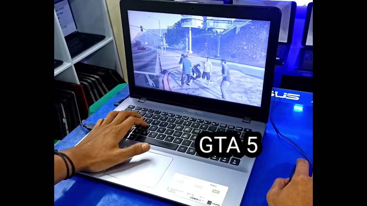 Laptop Asus X442U Core i5 8250U Nvidia GeForce GTX 930M Test Gaming