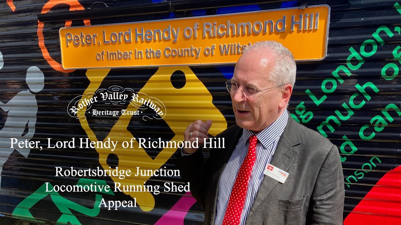 A personal message from Peter, Lord Hendy of Richmond Hill