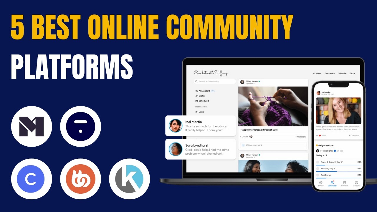 5 Best Online Community Platforms 2025 (Full Demo & Comparision)