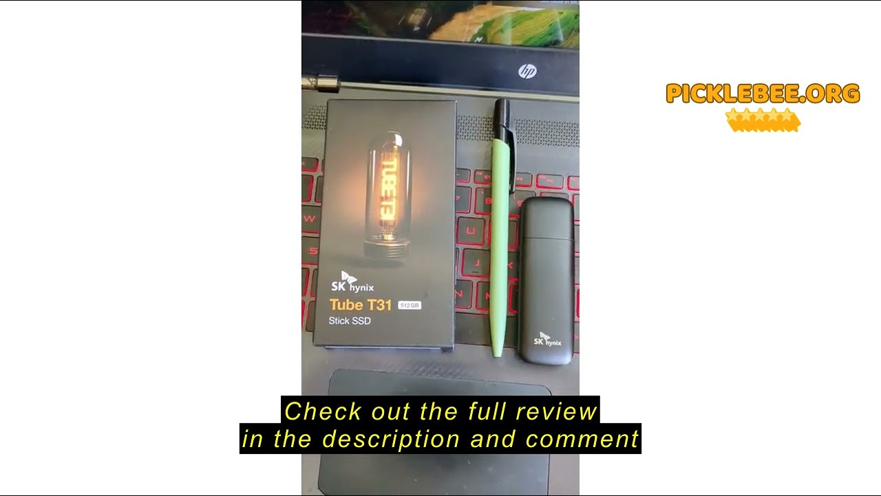 Review SK Hynix Tube T31 1TB External SSD | up to 1000MB/s | 10 Gbps | USB-A 3.2 Gen2 | Portable SSD