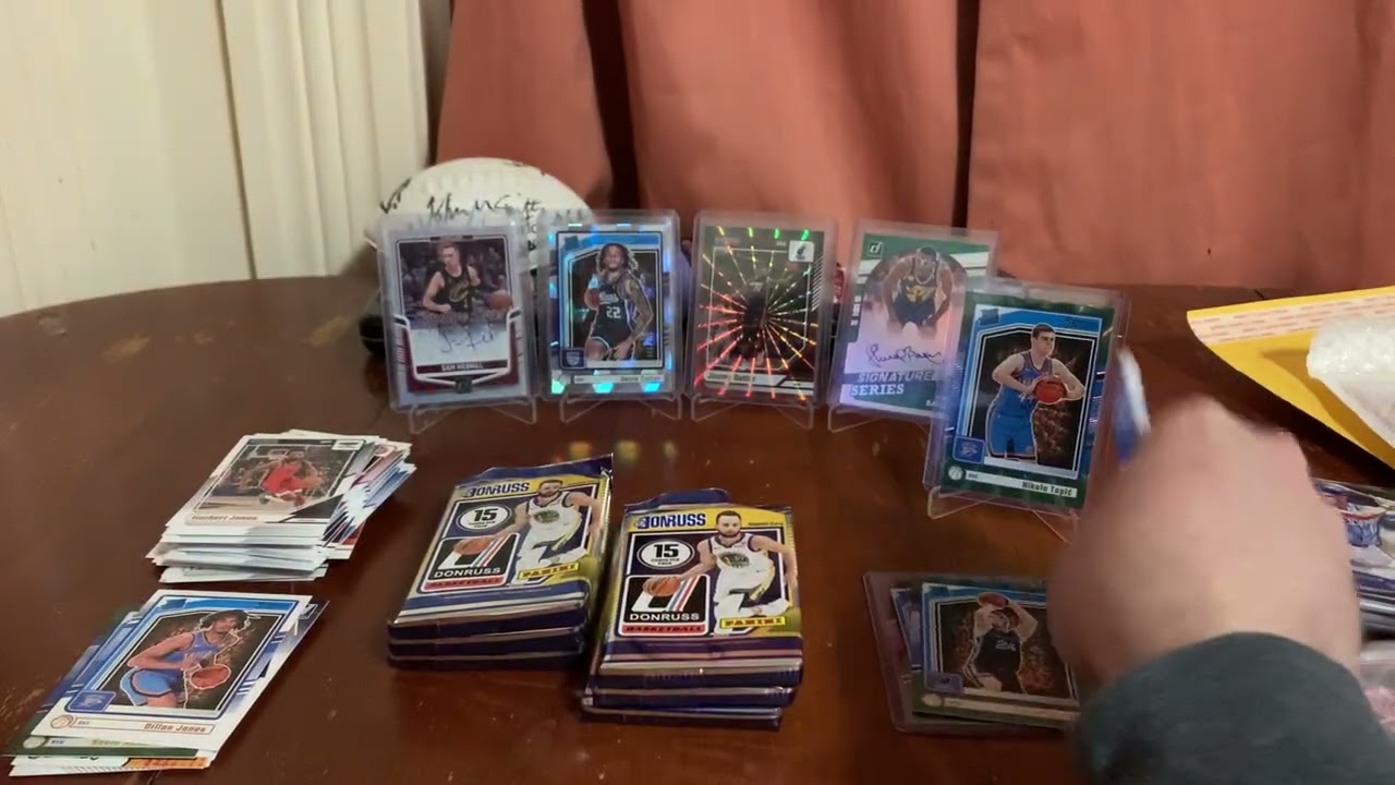 2024-2025 Donruss basketball mega box!