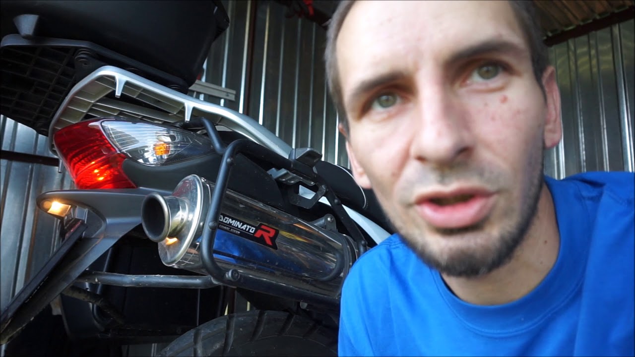 Tłumik dominator w hondzie varadero 125, na życzenie widza