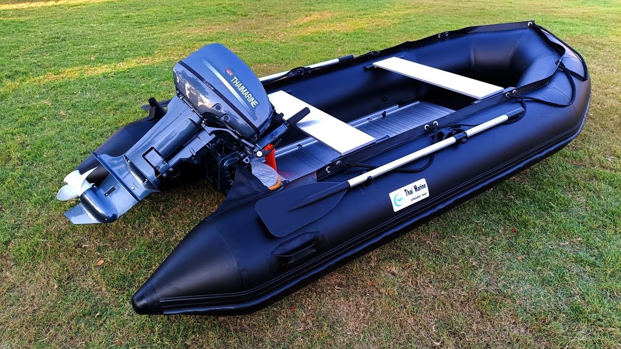 รีวิว…เรือยาง จู่โจม V2. ขนาด 3.30m. พื้นอะลูมิเนียม PVC.หนา 0.9 รีดร้อน #เรือยาง