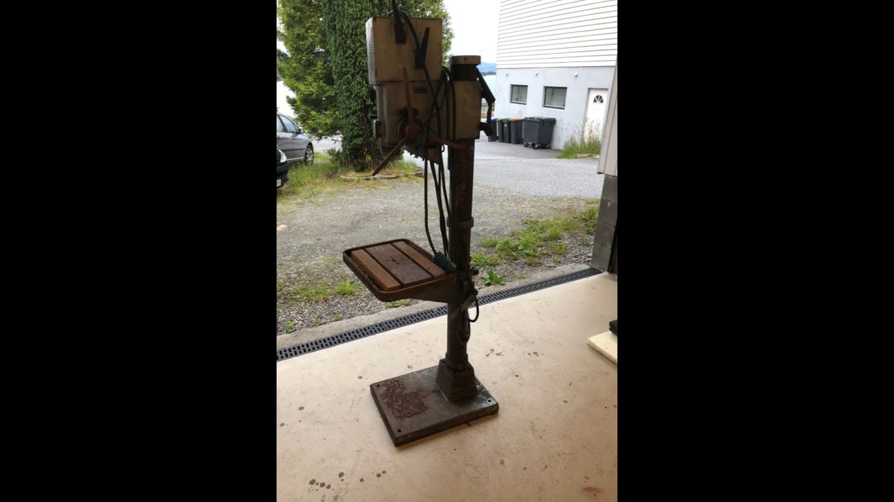 Restoring and Rebuilding Strands s68 Drill Press