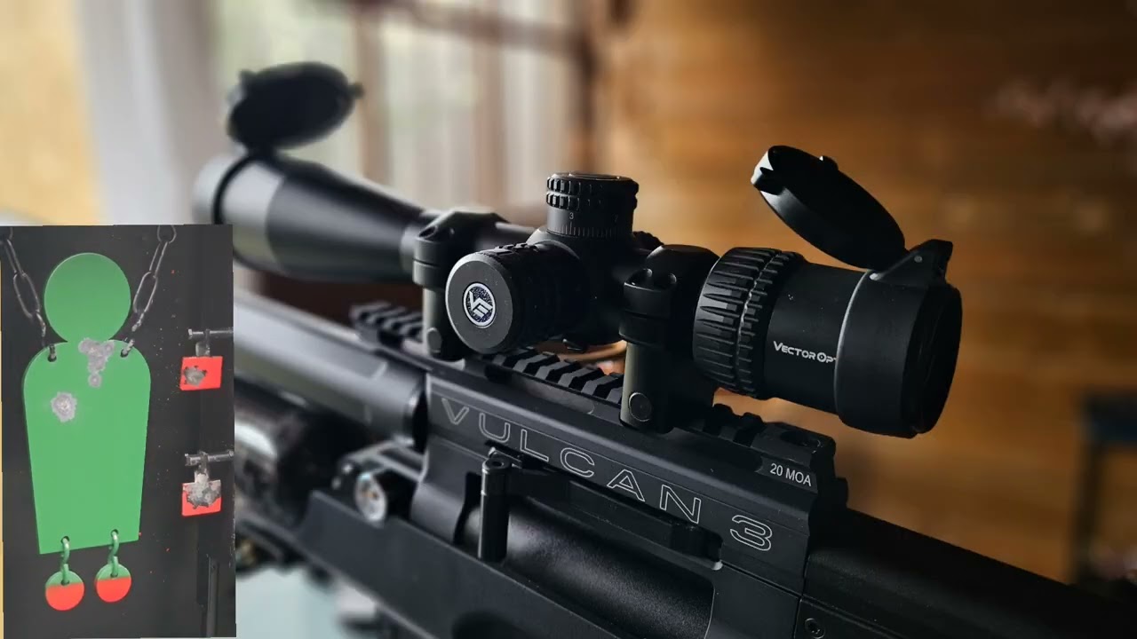 Airgun Technology Vulcan 3 .30 - Vector Optics Veyron 6-24x44 ir
