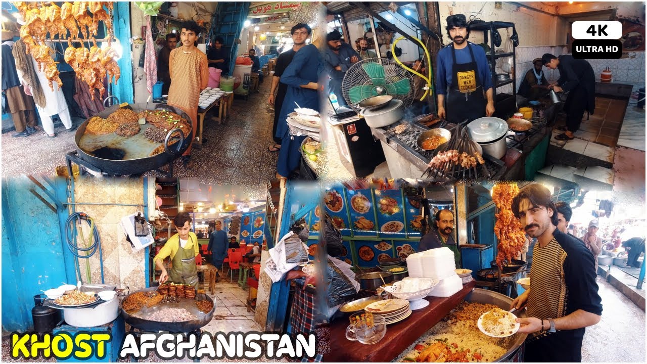 Khost City | Afghanistan | heartwarming Street food | Afghan food | 4K