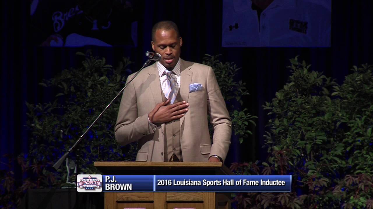 2016 Louisiana Sports Hall of Fame - P.J. Brown