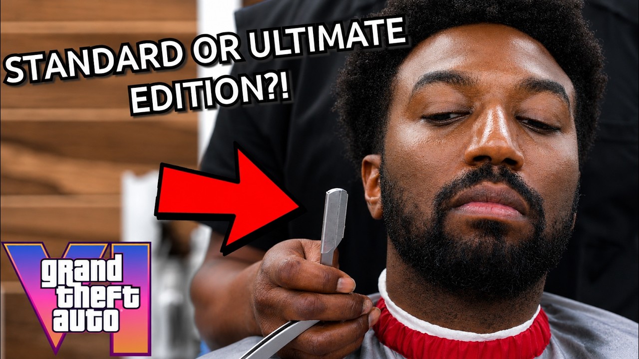When The GTA VI Barbershop Asks What Edition You Have