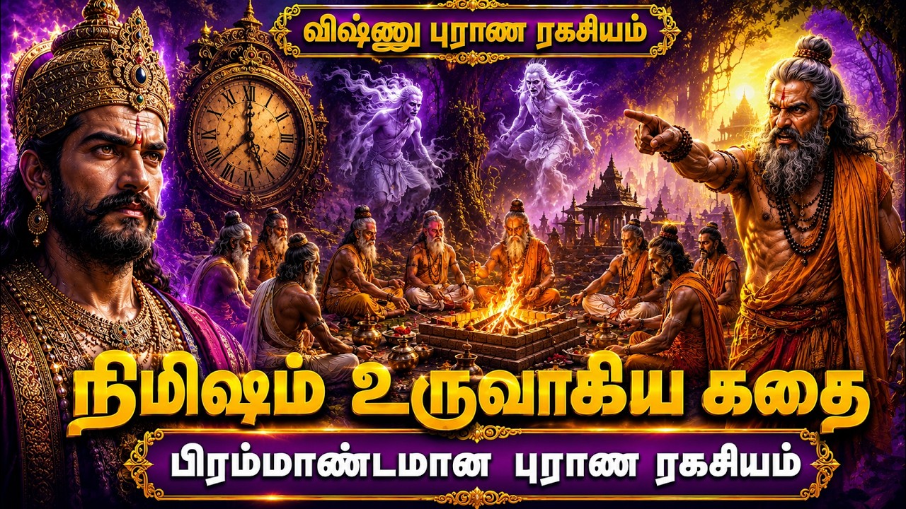நிமிஷம் உருவாகிய கதை | பிரம்மாண்டமான புராண ரகசியம் | நிமிஷம் உருவான மர்ம கதை